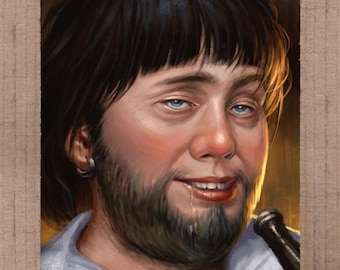 Martin Schmit - Drunkard, Town Commoners NPC card for TTRPGs and VTT.