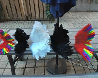 Small Black Costume Wings