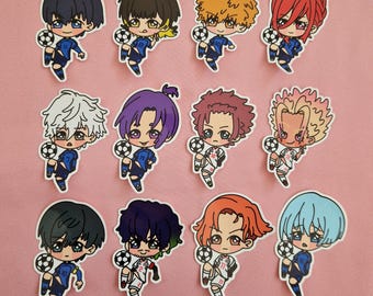 Blue Lock Chibi Diecut Stickers