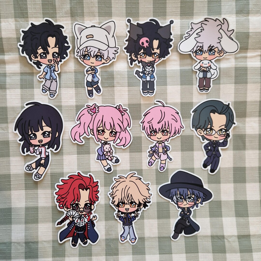 Link Click Chibi Diecut Stickers - Etsy