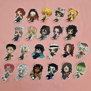 Demon Slayer Kimetsu No Yaiba Chibi Diecut Aufkleber