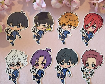 Blue Lock Chibi Diecut Stickers