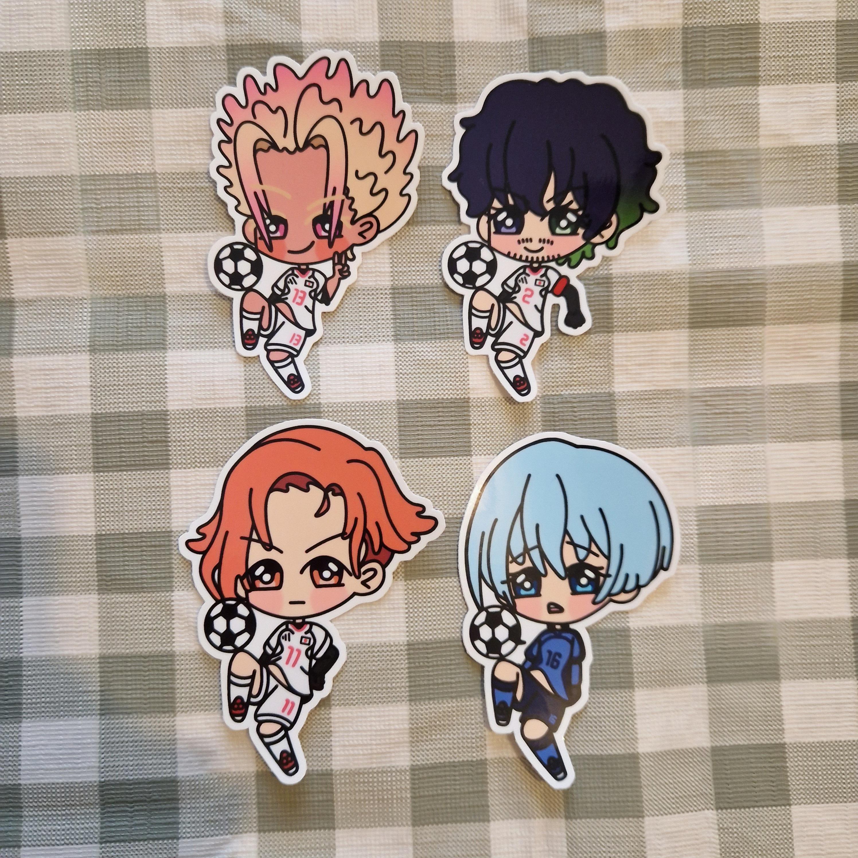 Blue Lock Season 2 Chibi Diecut Stickers