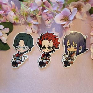 Akatsuki Unit Enstars Ensemble Stars Chibi Diecut Stickers