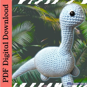 Bronty Brontosaurus Crochet Pattern