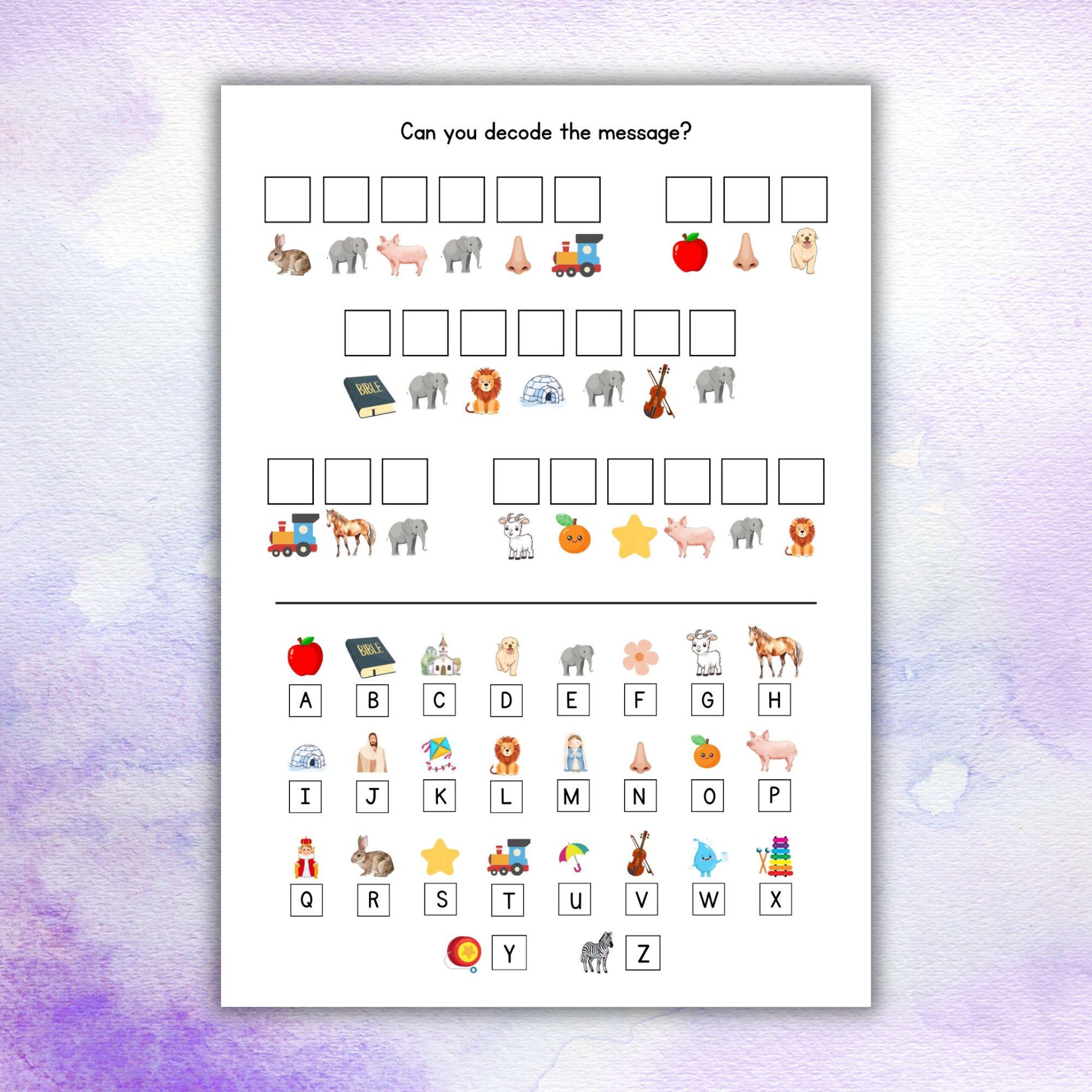 Ash Wednesday Children's Worksheets, Bible Craft for Kids, Printable ...
