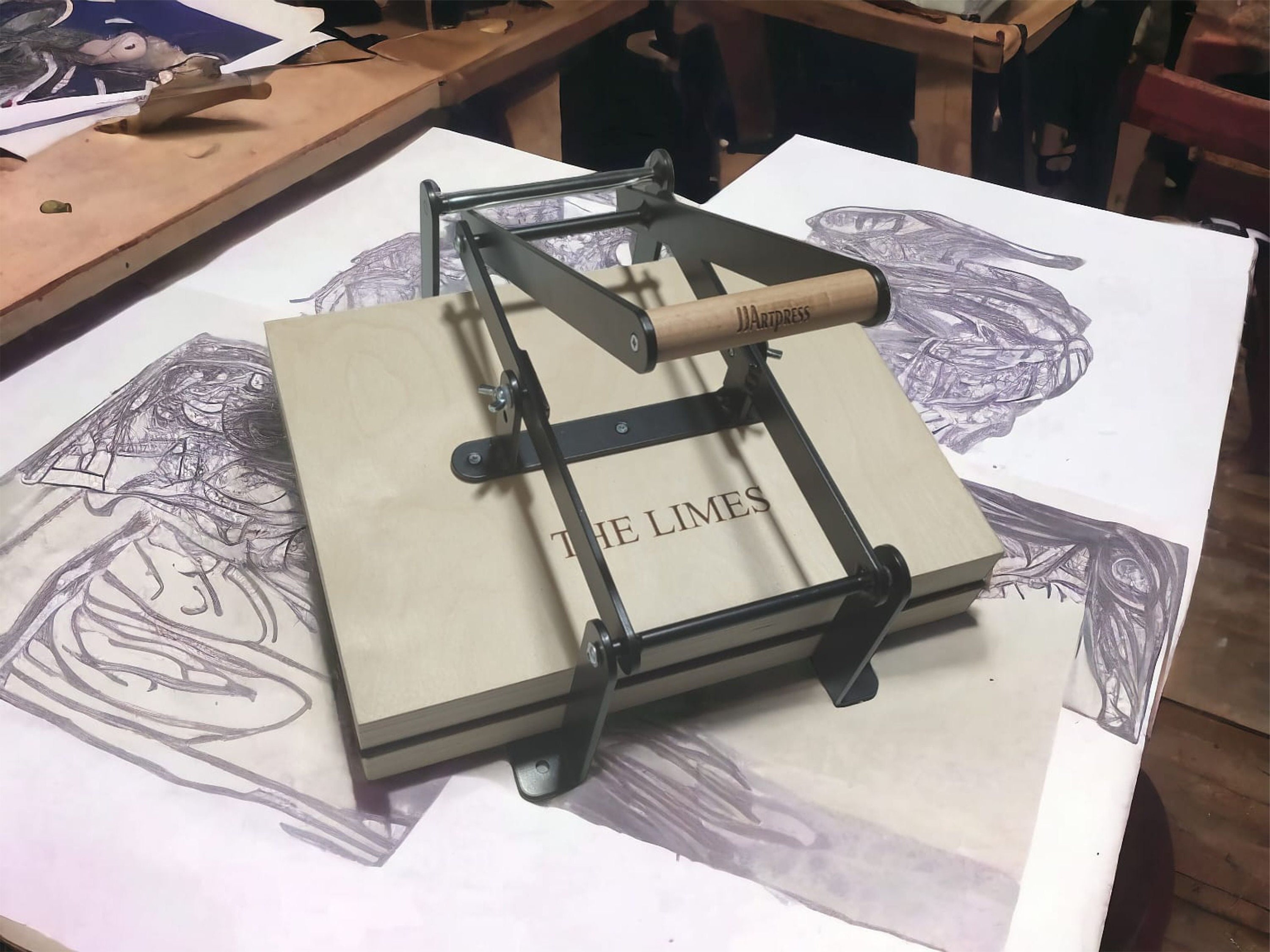 Book Binding Finishing Press and Spine Shaper