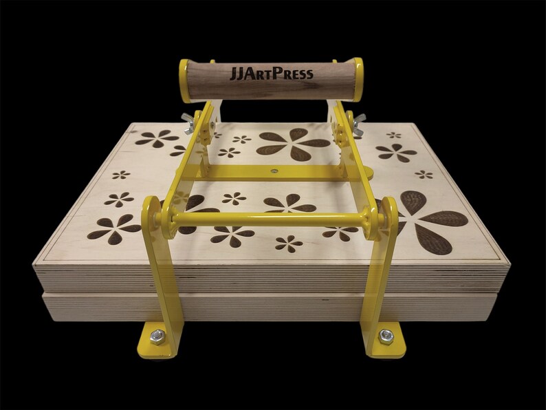 A4 Press, A3 Press, Linocut Hand Press, Print Making, Lever Press