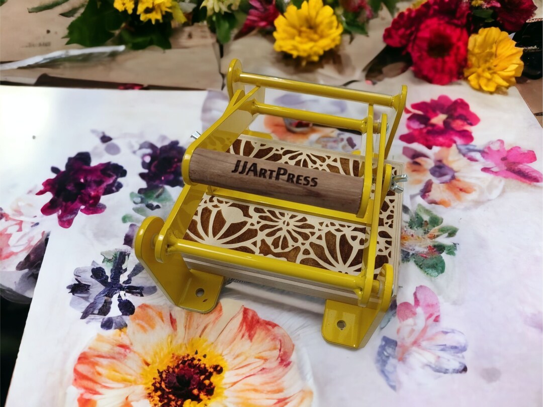 Hand Linocut Press, Printingmaking, Lino Cut Press, Druck Presse, Lino