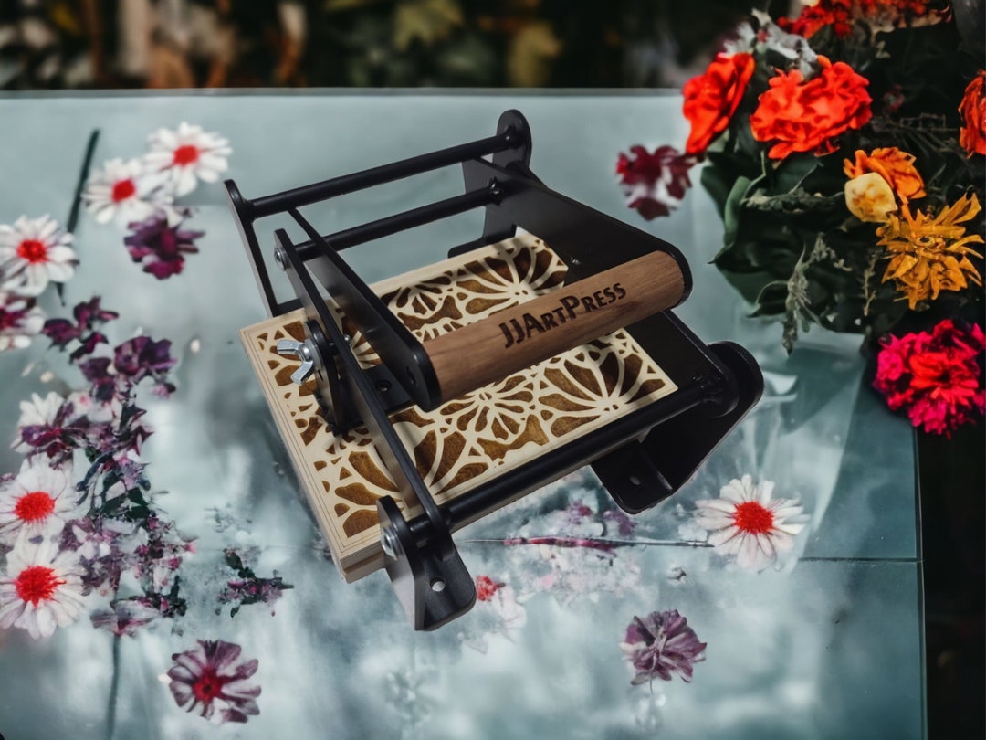A4 Press A3 Press Linocut Hand Press Print Making Lever Etsy