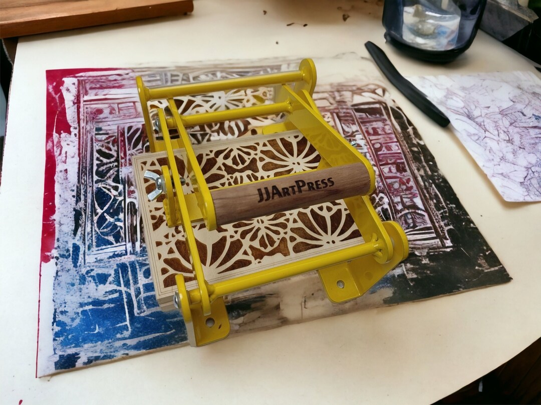 Rintmaking Press Linocut Printing Linocut Printng Block Etsy