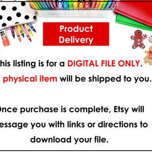 Christmas Bingo Printable Game with 26 original bingo cards, Christmas Classroom Activity, Kids or Adults Christmas Party Game image 7