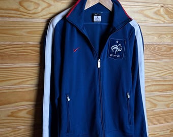 Vintage Nike France Soccer National Team Jacket Size M