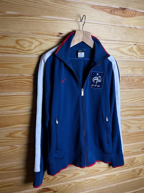 Vintage Nike France Soccer National Team Jacket Size M - Etsy