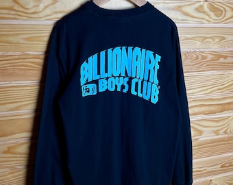 Camiseta de manga larga Billionaire Boys Club con logotipo grande, talla S