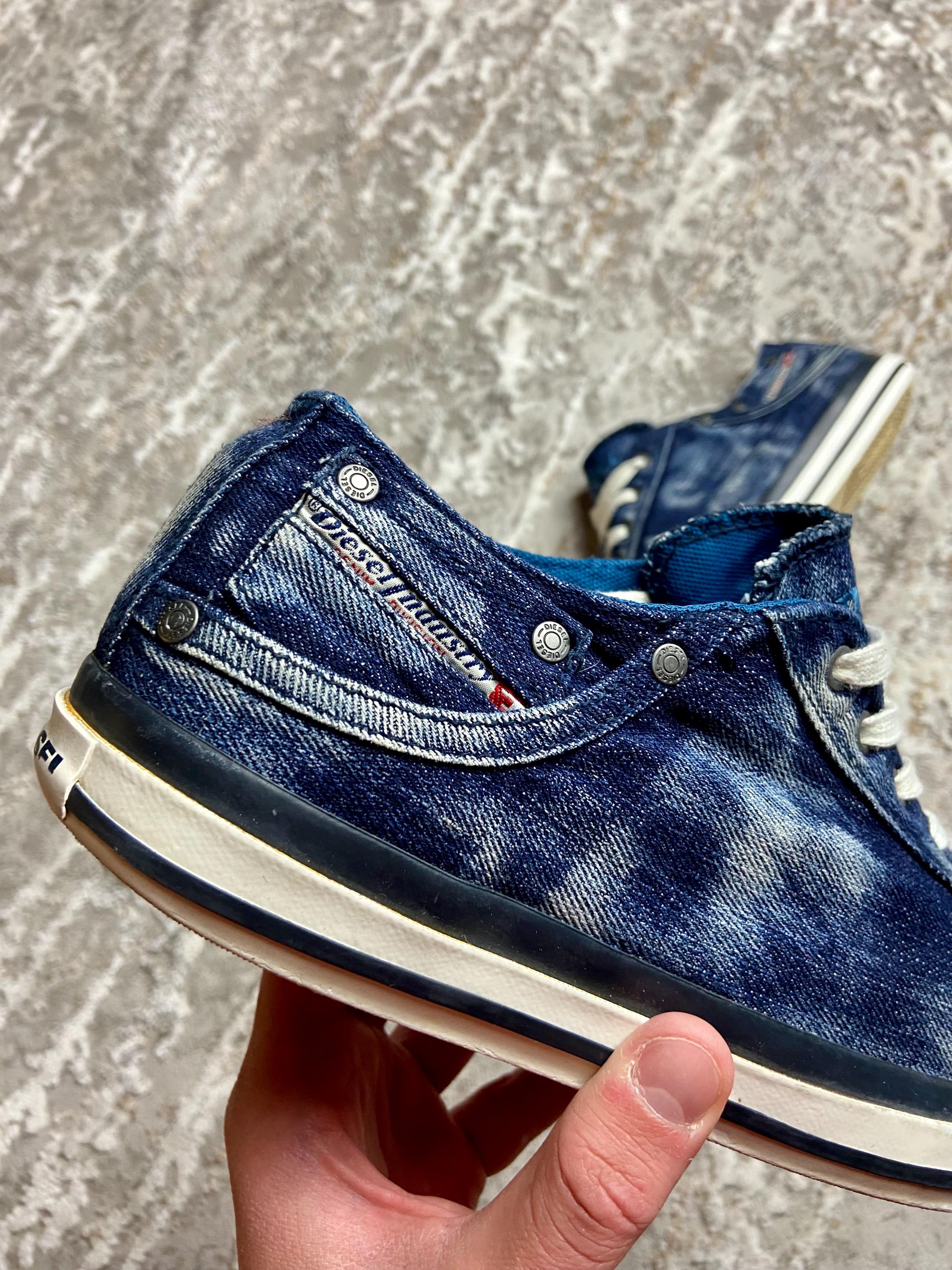 Diesel Vintage Sneakers US 12.5 Etsy