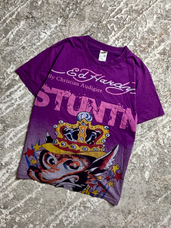 Ed Hardy Vintage T-shirt - Etsy