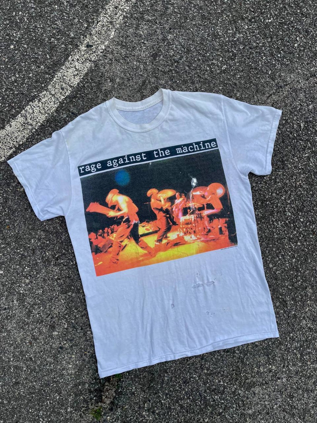 Vintage 90's Rage Against The Machine T-Shirt – Mills