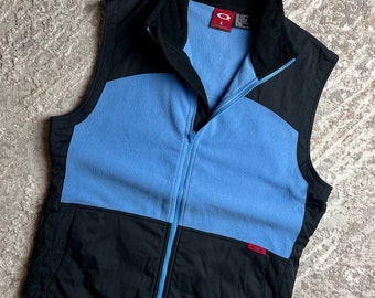 Oakley Vintage Fleece Vest Chaleco Y2K Gorpcore