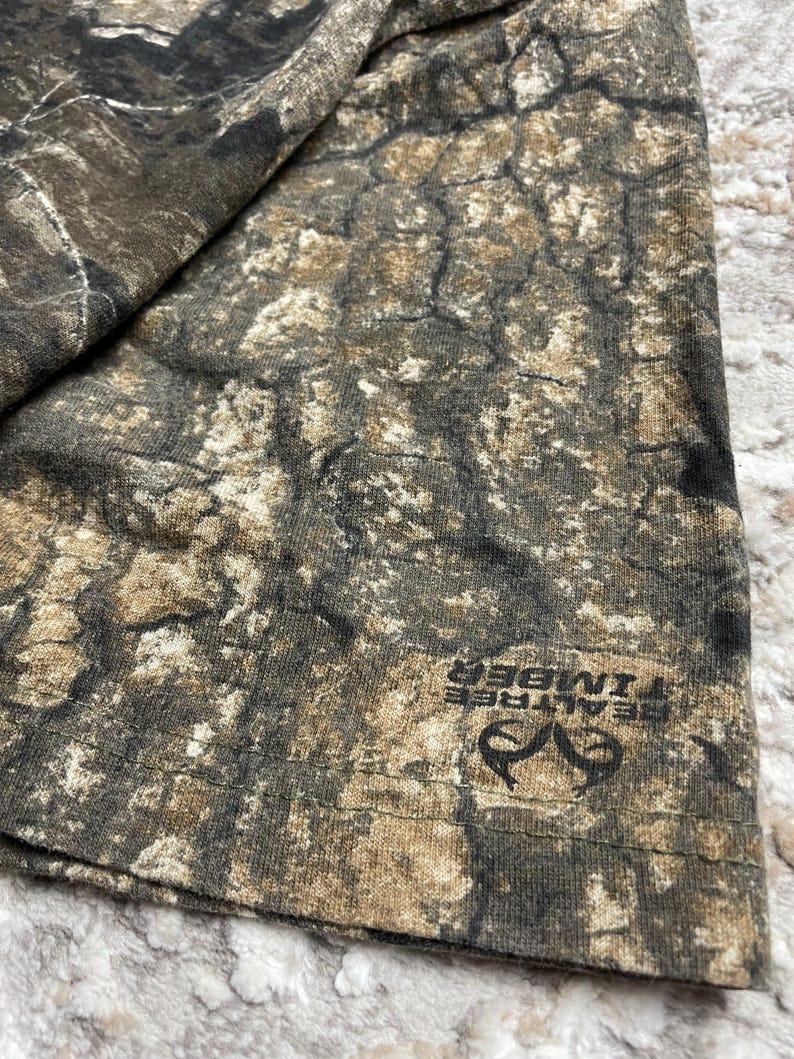 Realtree Camo Mossy Oak Herr T-shirt Storlek L bild 3