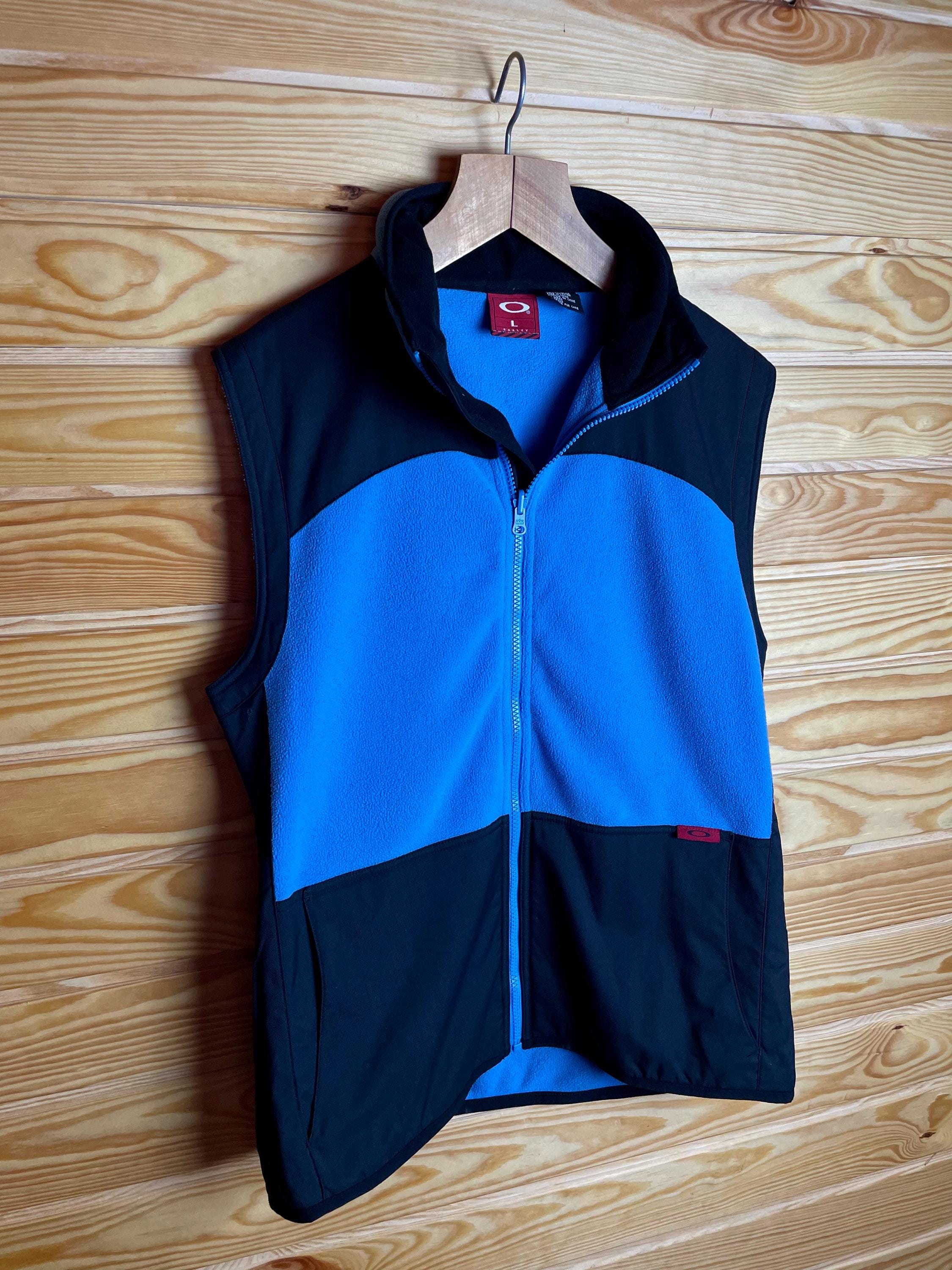 アパレル通販サイトランキング Vest Zip Full Oakley Vintage Size Etsy - L メンズウェア