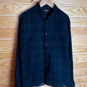 AllSaints Drytown Long Sleeve Shirt Size M