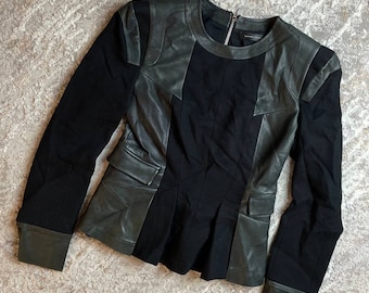 Chaqueta de cuero de diseñador Nathan Jenden