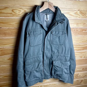 ジャケット・アウター 70s DIESEL military jacket Men's Cotton jacket with vintage effects | Multicolor | Diesel