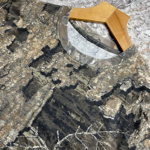 Realtree Camo Mossy Oak Herr T-shirt Storlek L bild 4
