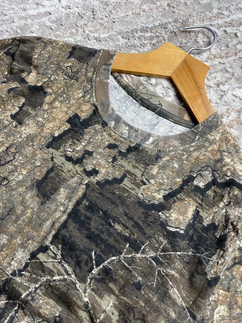 Realtree Camo Mossy Oak Herr T-shirt Storlek L bild 4