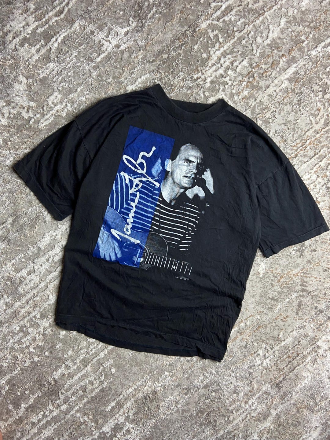 1990 Vintage James Taylor Tisbury Tour Tee - Etsy Australia