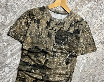 Realtree Camo Mossy Oak Männer T-Shirt Size L