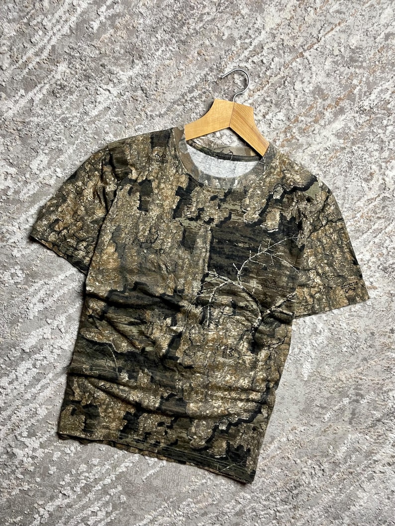 Realtree Camo Mossy Oak Herr T-shirt Storlek L bild 1