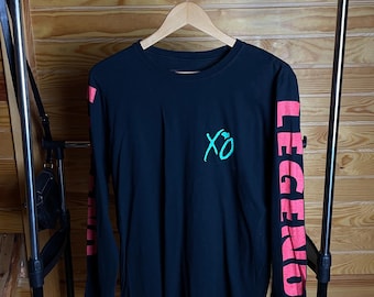 The Weeknd XO Langarm Shirt “LEGEND” Tour Merch Schwarz Gr. M