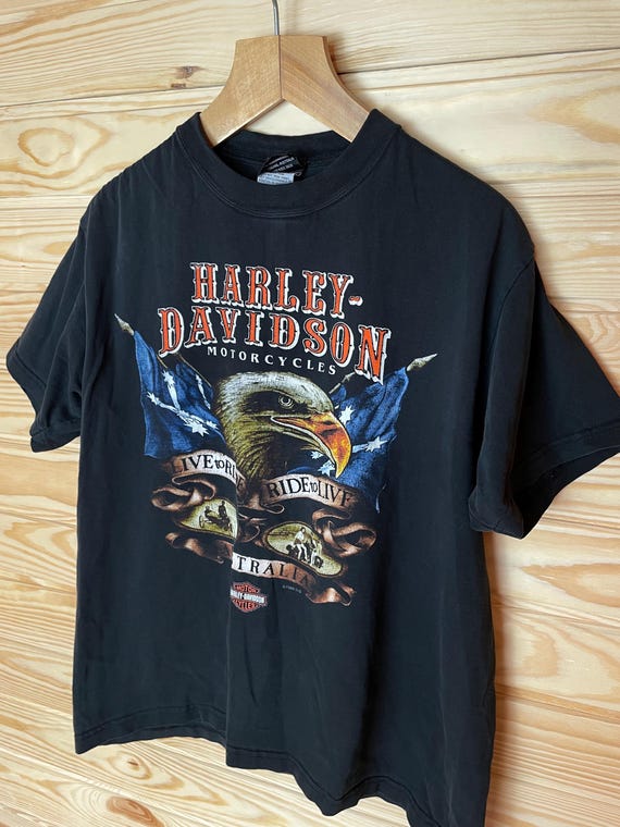 Vintage Harley Davidson 1996 T-shirt Size M - Etsy