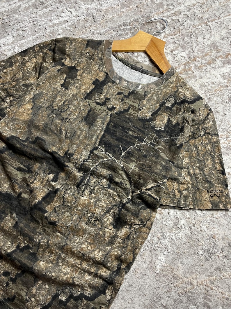 Realtree Camo Mossy Oak Herr T-shirt Storlek L bild 2