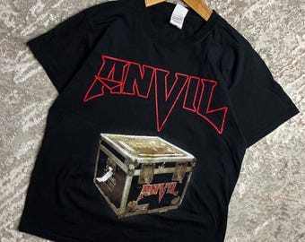 Camiseta de la banda de la gira RARE Anvil 2016