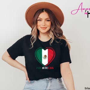 Zacatecas, México T-Shirt, Custom México State Shirts, Mexicana T-shirt, Viva Mexico T-shirt, Mexico Shirts, Latina T-shirts