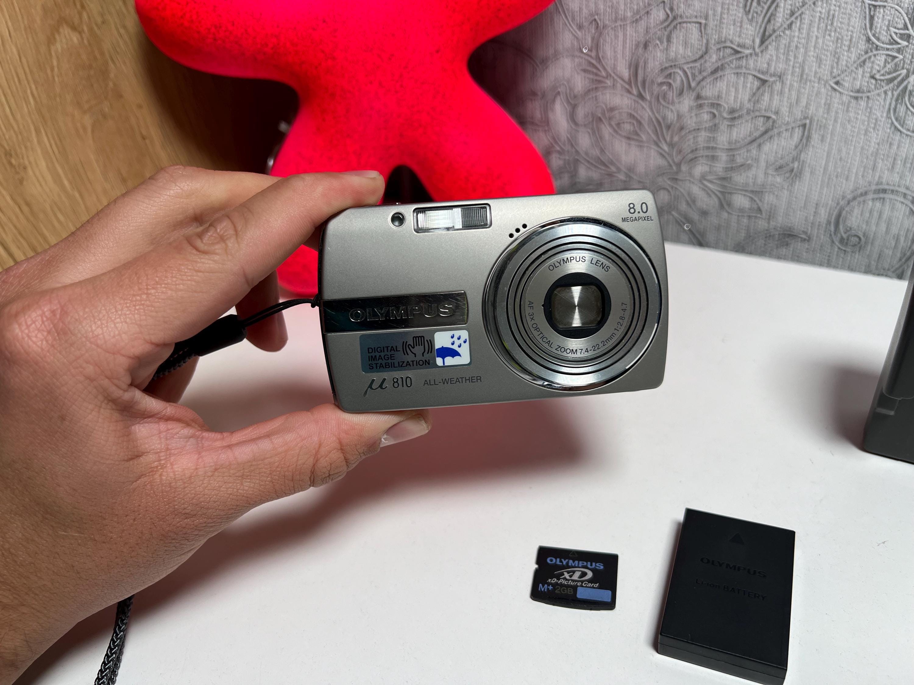 Olympus Mju µ810 8.0MP Digital Camera - SILVER Vintage Y2K - Etsy