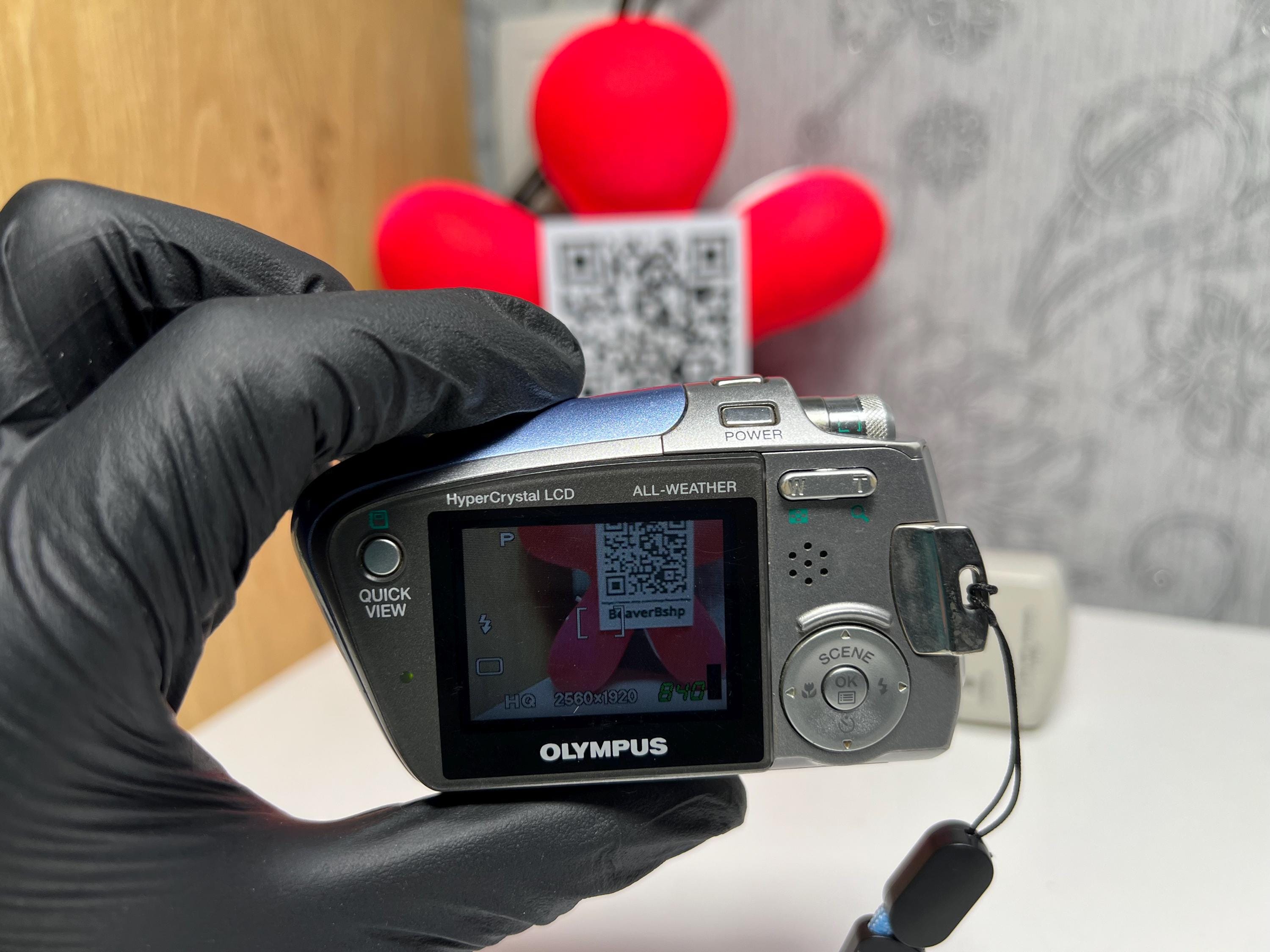 Olympus Mju Mini 5.0MP Digital Camera S - Blue Y2k Vintage 1GB