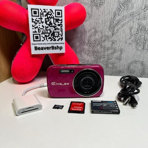 Casio Exilim EX-N10 Digital Camera 16.1MP 4x Optical Zoom - Pink Y2K