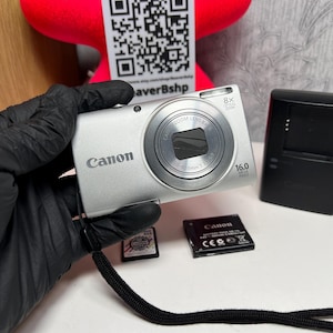 Canon Powershot A4000 IS 16.0MP 8x Optical Zoom Digital Camera