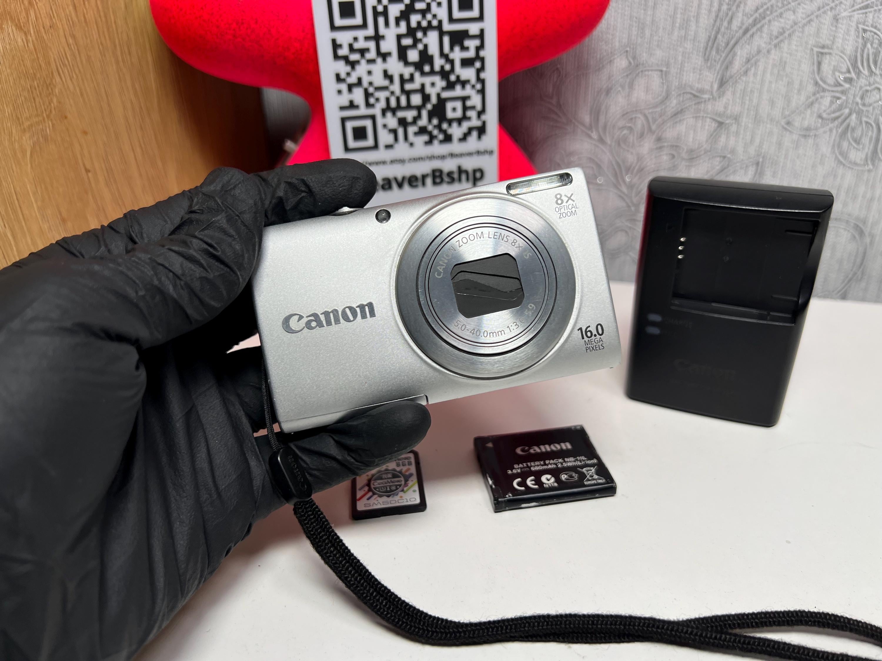 Canon Powershot A4000 IS 16.0MP 8x Optical Zoom Digital Camera