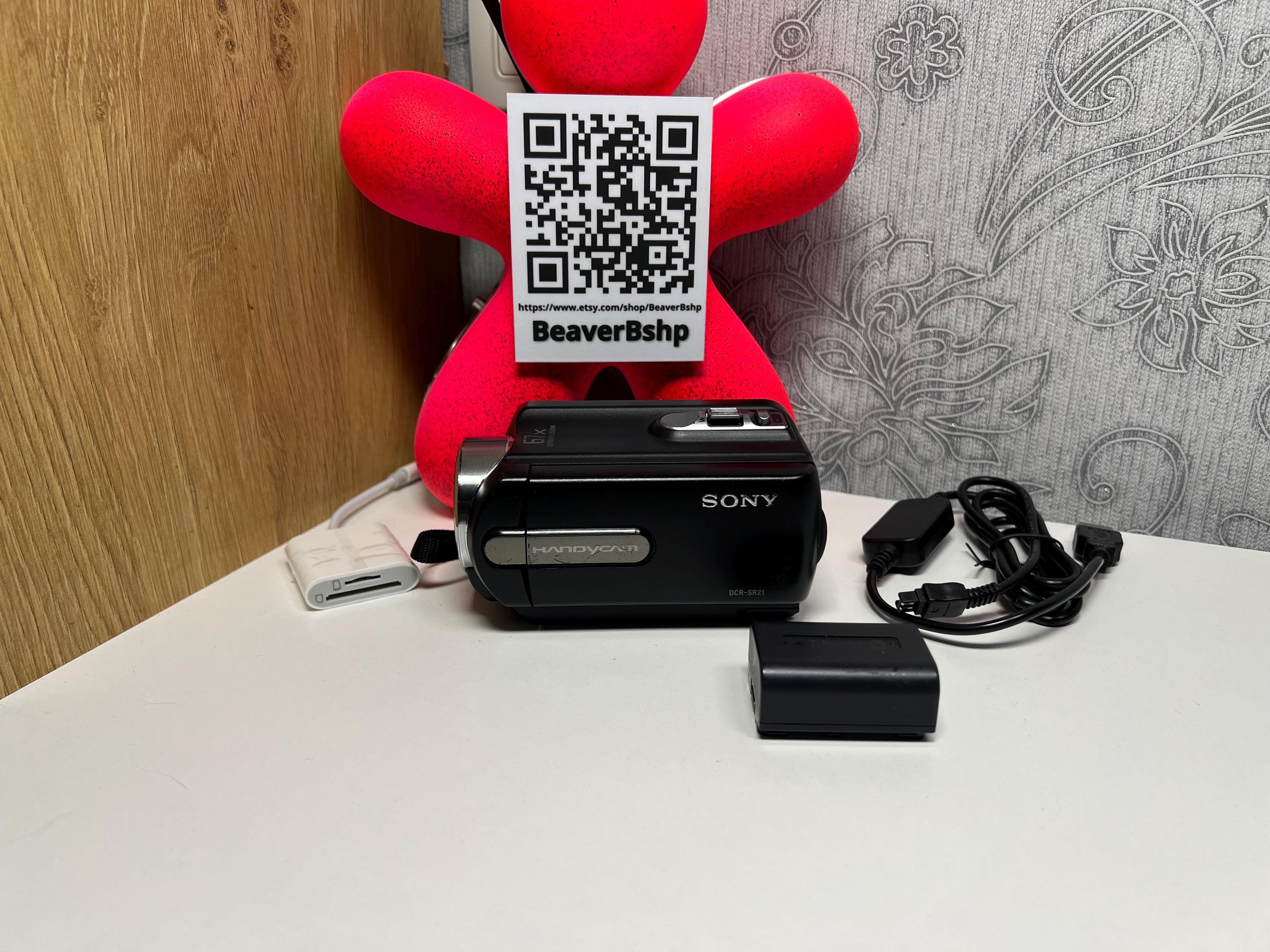 Sony Handycam DCR-SR21 Digital Camcorder 67x Zoom 80GB - BLACK