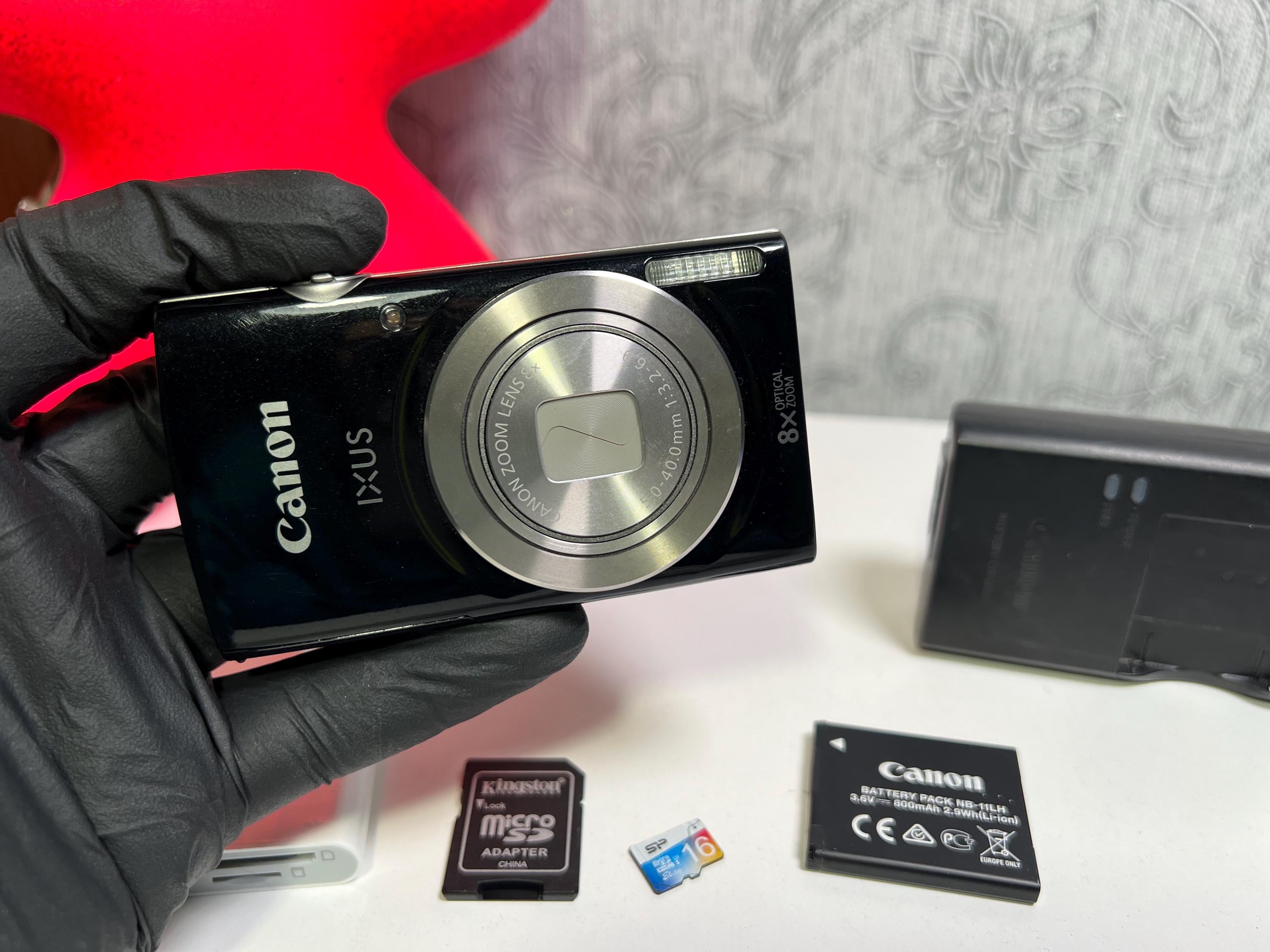 Canon IXUS 177 20.0MP 8x Zoom Digital Camera - BLACK Y2K Camera - Etsy