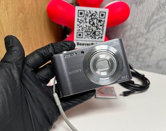 Sony Cyber-shot DSC-W810 Black 20.1MP - Compact Digital Camera - Etsy