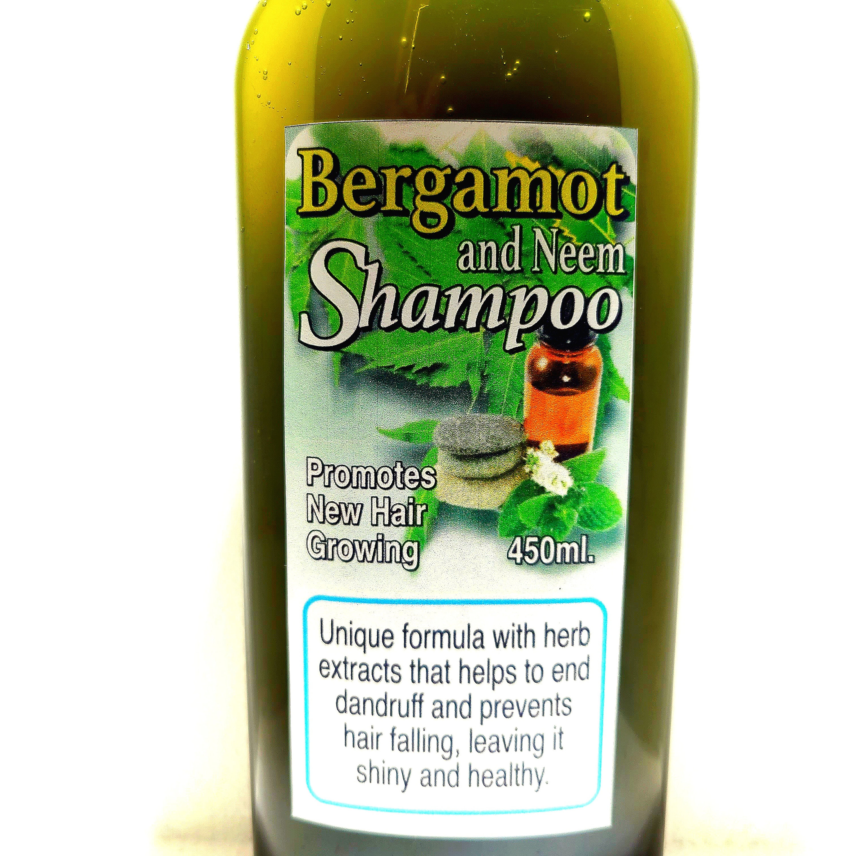 Shampoo BERGAMOTA Handmade for HAIR LOSS New Hair Growth Grows Hair