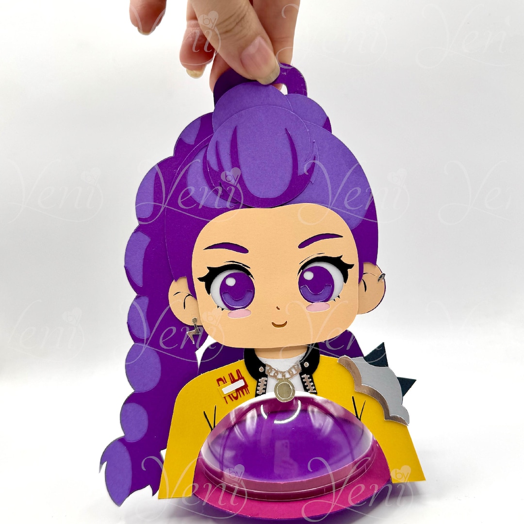Rumi Kpop Candy Holder - for 8cm / 3.15” Sphere - Digital Files
