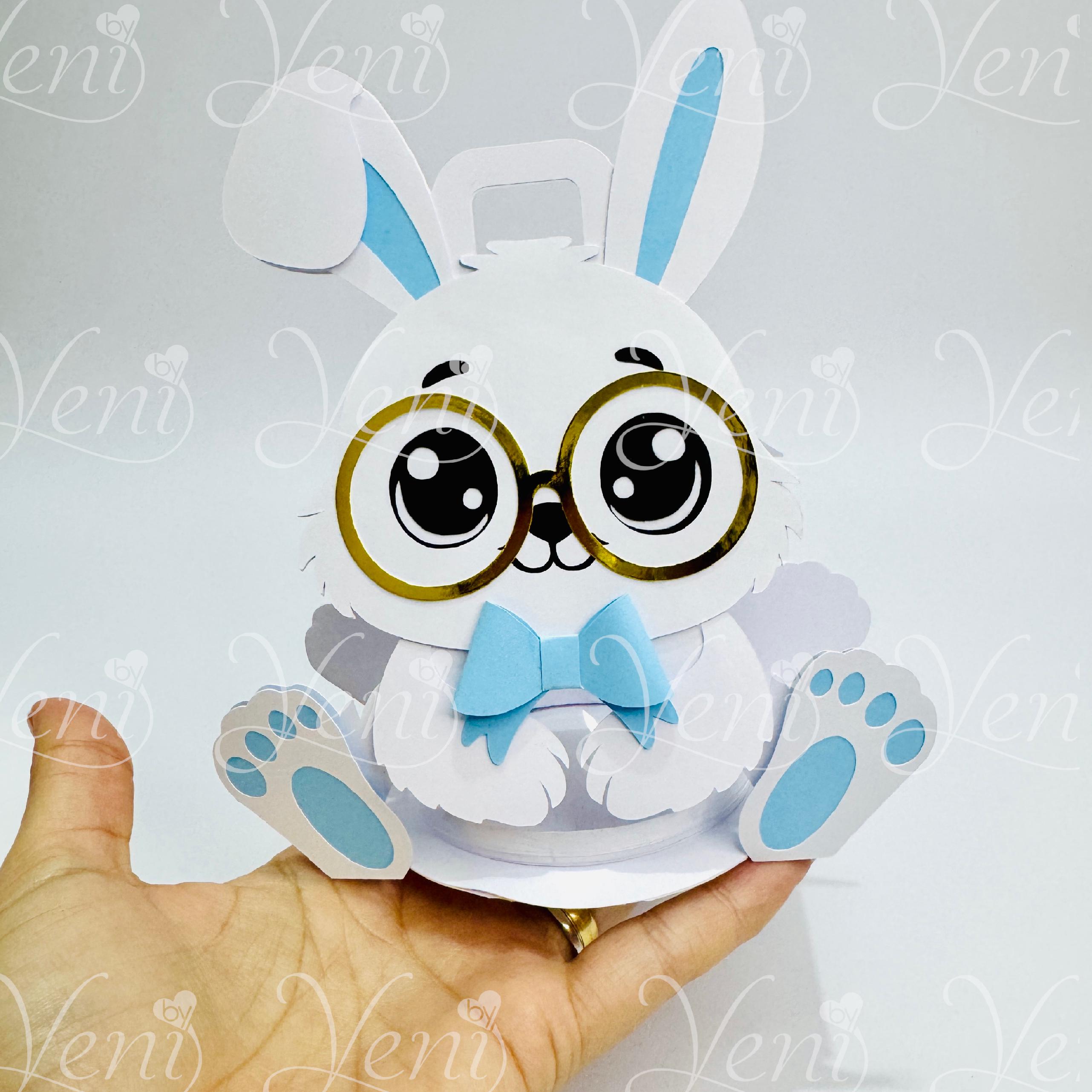 Bunny Candy Holder SVG – Easter Treat Box Digital Files - Etsy Australia