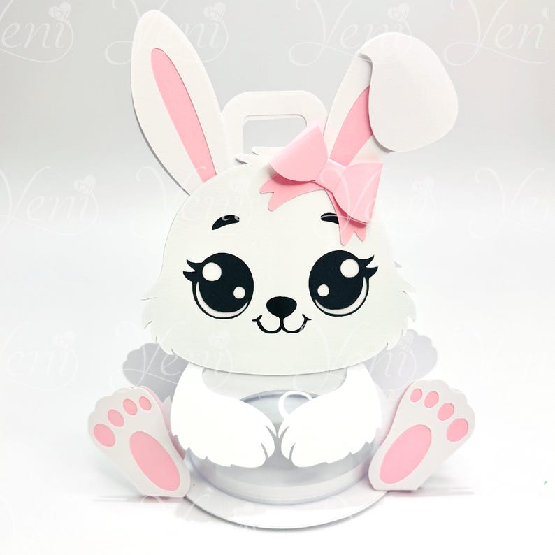 Bunny Candy Holder SVG – Easter Treat Box Digital Files - Etsy